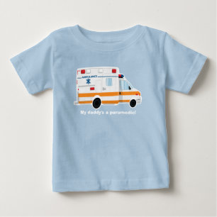 T-shirt mignon d'ambulance - bébé - enfant en bas
