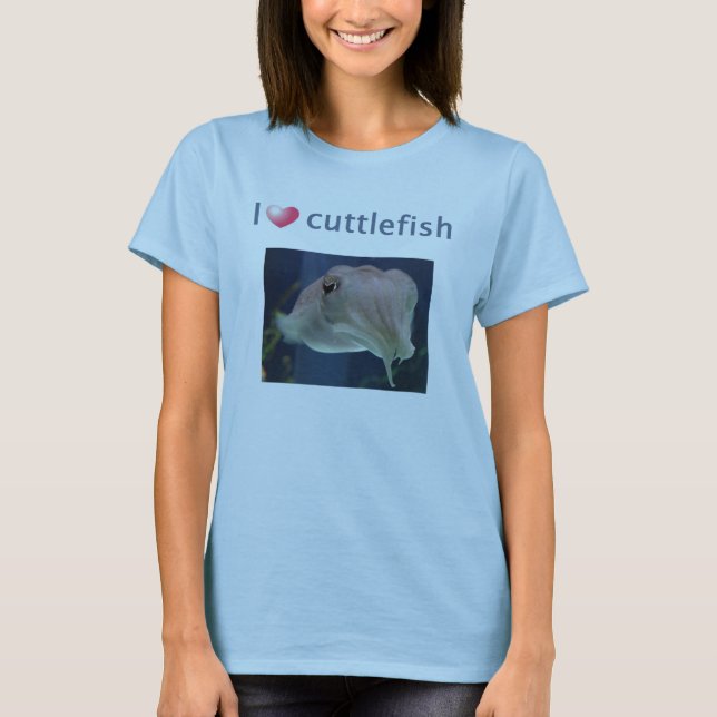 T-shirt mignon de Cuddlefish (Devant)