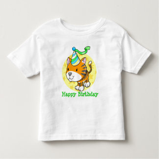 T-shirt mignon de joyeux anniversaire de CUB de