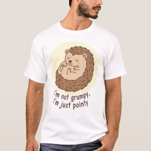 T-shirt Mignon Drôle "Je ne suis pas grincheux, je suis ju