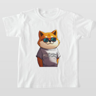 T-shirt mignon et drôle chat chippy