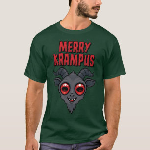 T-shirt Mignon et Flippant Joyeux Krampus