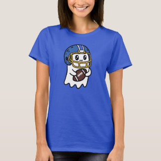 T-shirt Mignon Fantôme de Football d'Halloween Saison Enso