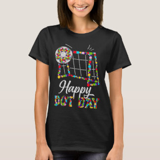 T-shirt Mignon foot polka point étudiant en art Joyeux jou
