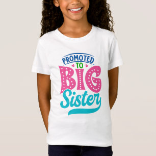 T-Shirt mignon grande soeur filles d'art