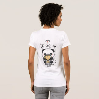 T-shirt Mignon Happy Panda – Panda Sourire Adorabl
