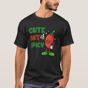 T-shirt Mignon mais piquant personnage de piment humour am