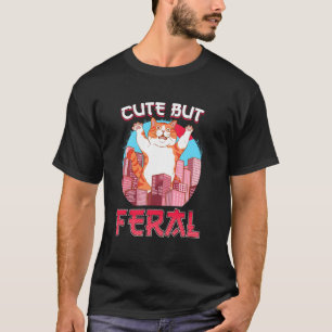 T-shirt Mignon mais sauvage ! Tenue de concert de fête de