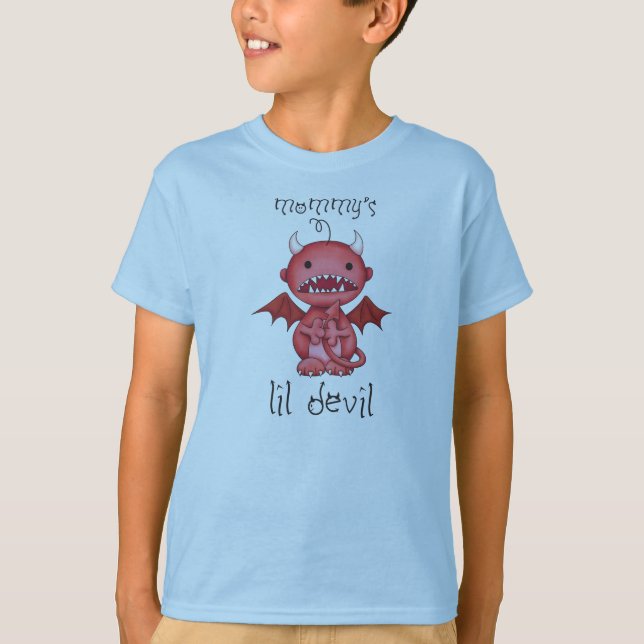 T-shirt mignon petit diable (Devant)