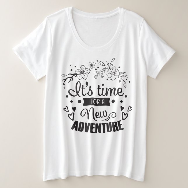 T-shirt mignon pour femmes (Design devant)