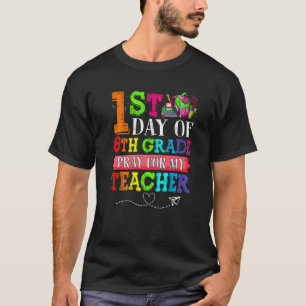 T-shirt Mignon Prière pour mon professeur Premier jour de 