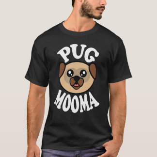 T-shirt Mignon Pug Mooma