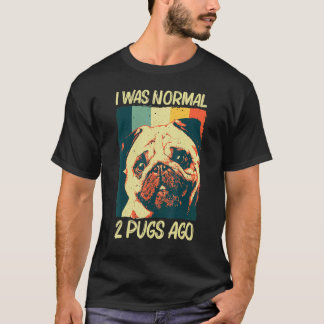 T-shirt Mignon Pug Pour Hommes Femmes Animal De Compagnie
