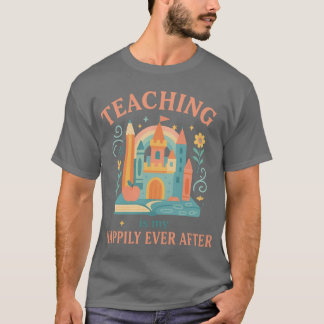 T-shirt Mignon Retour à l'école enseigner est mon bonheur