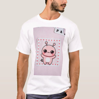 T-shirt Mignon rose