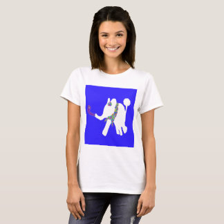 T-shirt Mignon Rosh Hashanah ראש השנה shofar éléphant blan