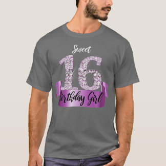 T-shirt Mignon violet noir