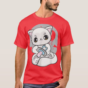 T-shirt Mignonne Anime Arctique Fo Avec Soother Et Kawaii
