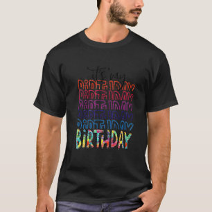 T-shirt Mignonne C'est mon anniversaire Femmes Ados Filles