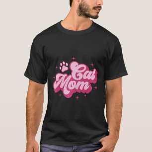 T-shirt Mignonne chat Mam Chat Mama Kitty Kitten Chat Mama