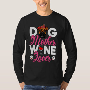T-shirt Mignonne Chien Mère Boxer Chien Fête des Mères