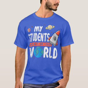 T-shirt Mignonne Conception De Professeur Mes Étudiants En