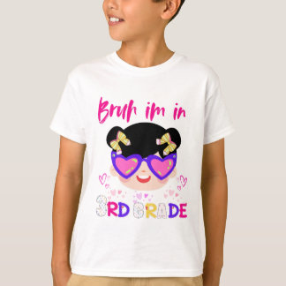 T-shirt Mignonne école de classe de 3e année