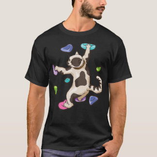 T-shirt mignonne escalade de chats de soudure
