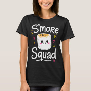 T-shirt Mignonne famille de guimauves s'mores