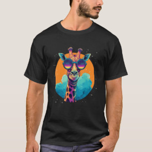 T-shirt Mignonne Giraffe Hommes Femmes Enfants 12