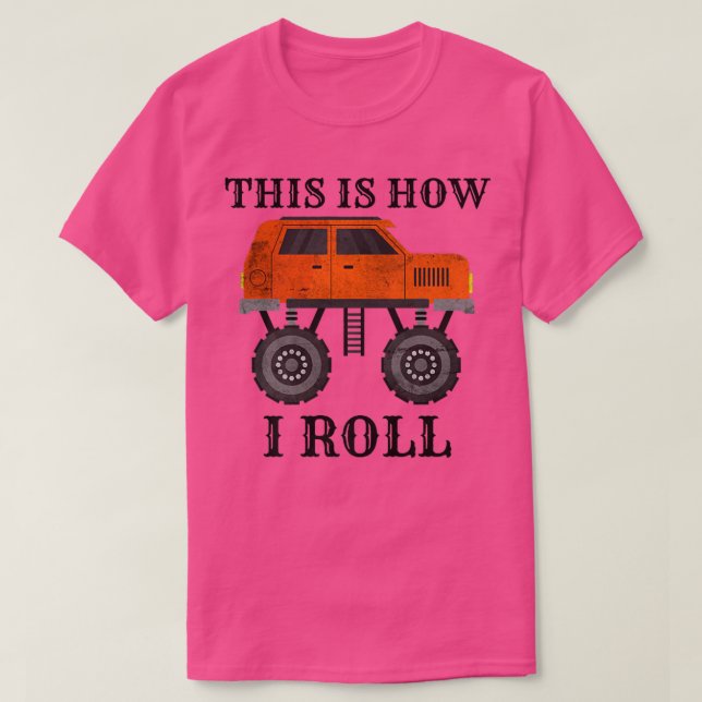 T-shirt Mignonne Grand Cool Voiture C'Est Comme Ça Que Je  (Design devant)