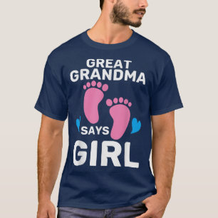 T-shirt Mignonne grand grand-mère genre révéler grand gran