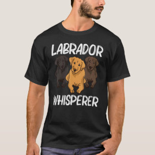 T-shirt Mignonne Labrador Pour Hommes Femmes Chien Chien C