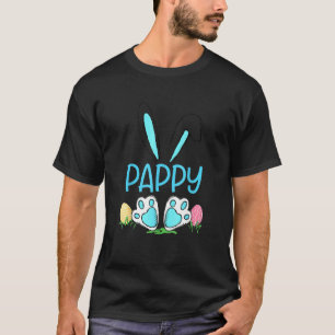 T-shirt Mignonne Lapin Oreilles Pâques Pappant Chasseur d'