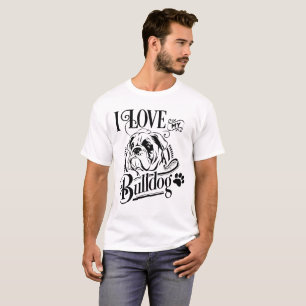T-shirt Mignonne maman chiot Mascot Chien Mens