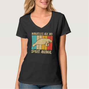 T-shirt Mignonne Manate Hommes Vache De Mer Dugong Manatee