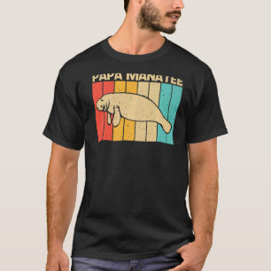 T-shirt Mignonne Manate Pour Hommes Garçons Vache De Mer D
