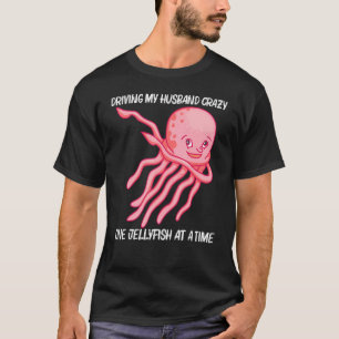 T-shirt Mignonne méduse pour les femmes maman méduse poiss
