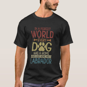 T-shirt Mignonne mère Labrador Retriever chien Lab jaune