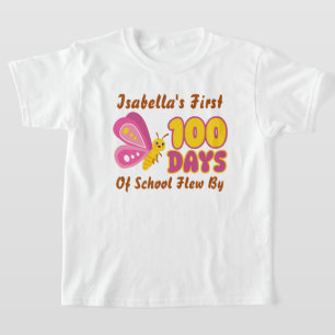 T-shirt Mignonne Mes Premiers ! 00 Jours D'École Volés Par