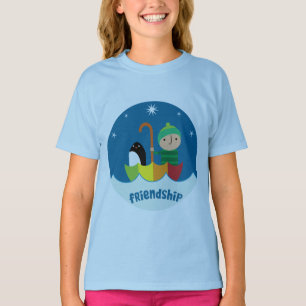 T-shirt Mignonne Pré École K Perdu Et Trouvé Amitié