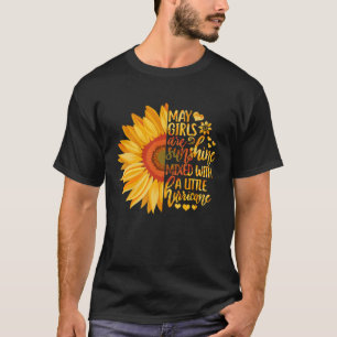 T-shirt Mignonne Que Les Filles Puissent Briller Mixte Ave