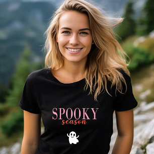 T-shirt Mignonne saison Éffrayante Fantôme d'Halloween