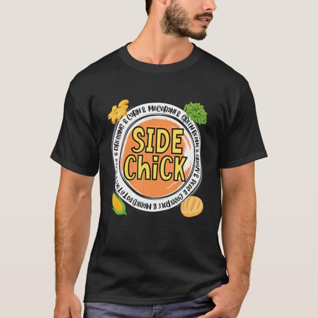 T-shirt Mignonne Thanksgiving Turquie Merci Gobble Chute D (Devant)