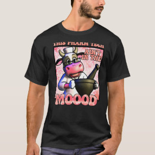 T-shirt Mignonne vache femmes femme pharmacie technicien e