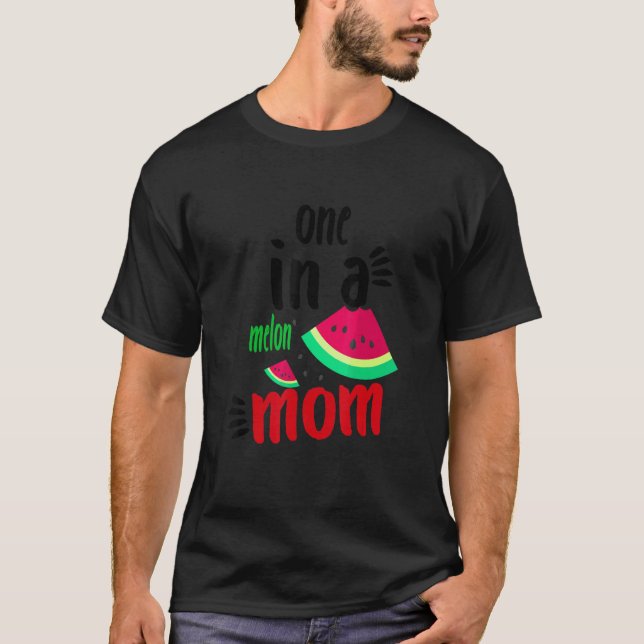 T-shirt Mignonne Watermelon One Dans Un Melon Cool Summer  (Devant)