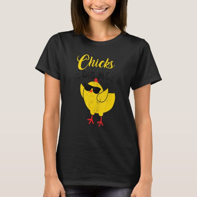 T-shirt Mignonnes Épouses de Pâques Chips Moi Drôle Enfant (Devant)