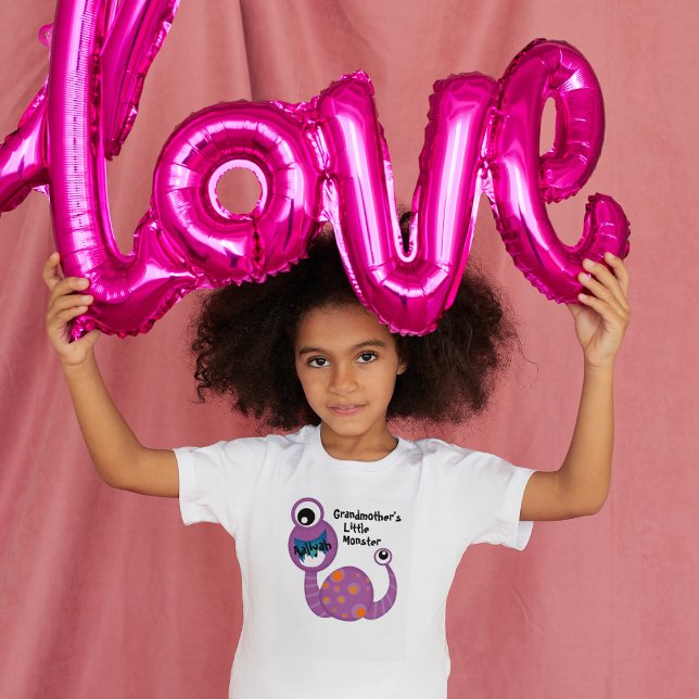 T-Shirt Mignons Cyclops violet Monster Amusant pour les en (Créateur téléchargé)