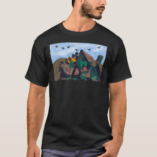T-shirt Migration Series, Panel 3 Jacob Lawrence Classi