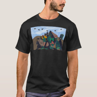 T-shirt Migration Series, Panel 3 Jacob Lawrence Classi